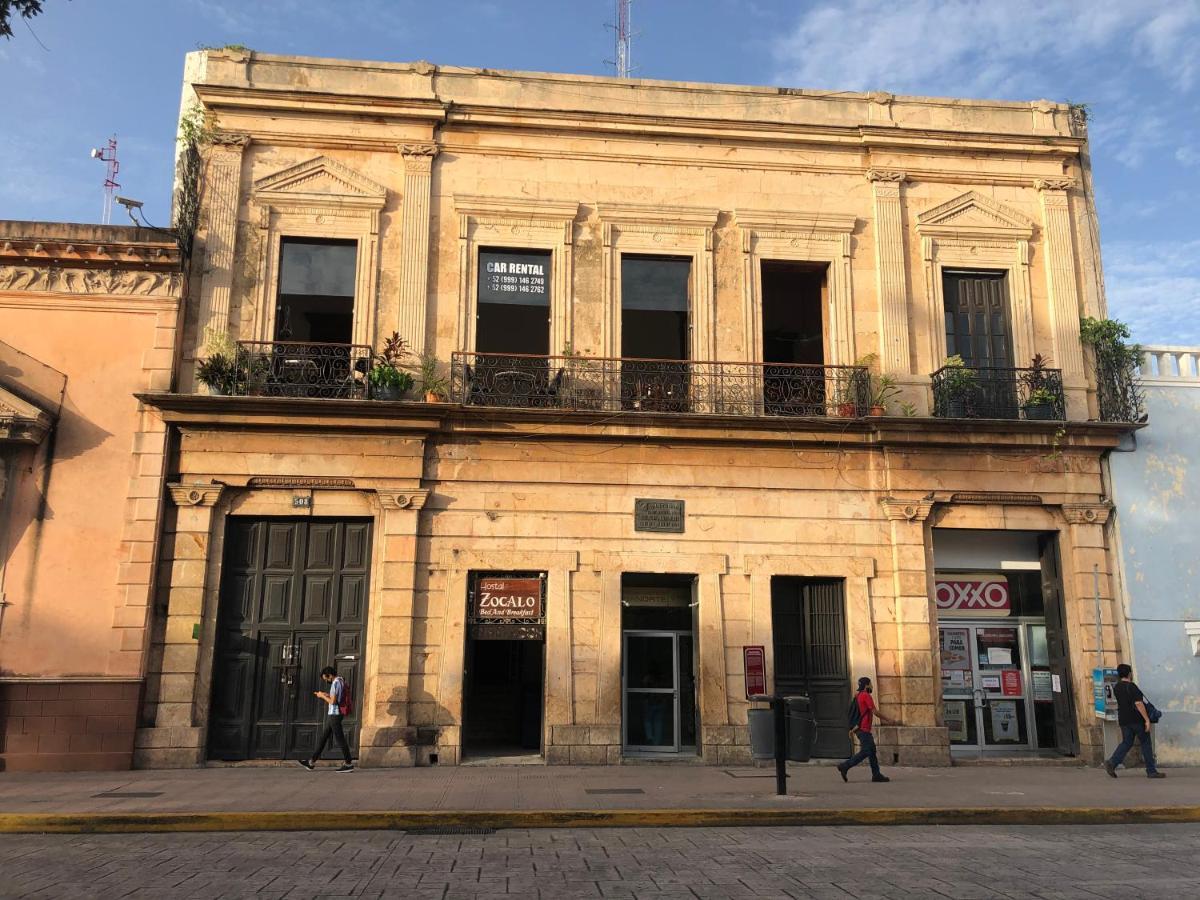 Отель Hostal Zocalo Мерида Экстерьер фото